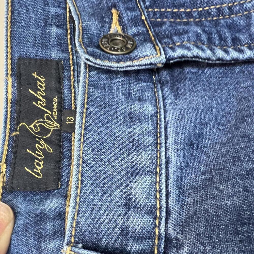 Vintage Y2K Baby Phat Denim Flare Leg Jeans - Picture 2 of 7